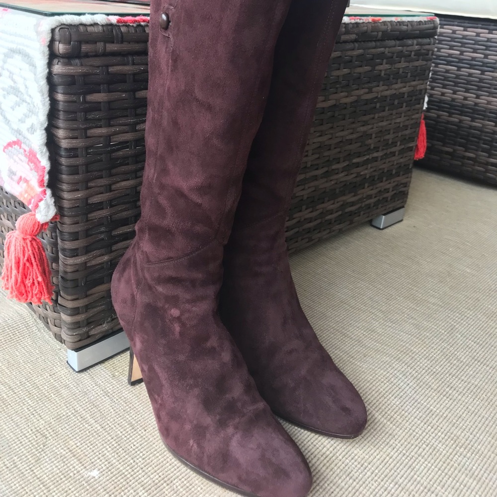 Cole Haan Samira Air Boot in brown suede